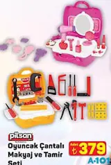 PİLSAN OYUNCAK ÇANTALI MAKYAJ VE TAMİR SETİ